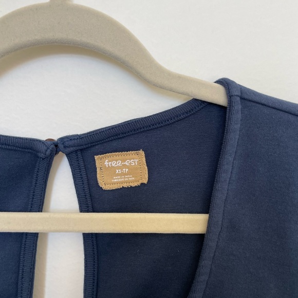 NWT! Free People Arlo Mini in Darkest Night - Picture 2 of 7